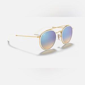Round Double Bridge Ray Ban Sunglasses